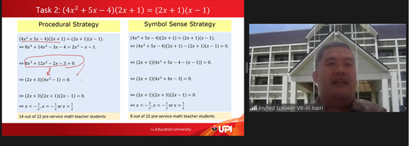 印度尼西亚教育大学，Al Jupri教授