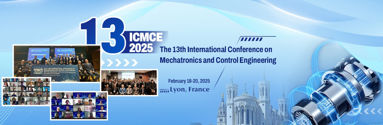 2025年第13届机电一体化和控制工程国际会议