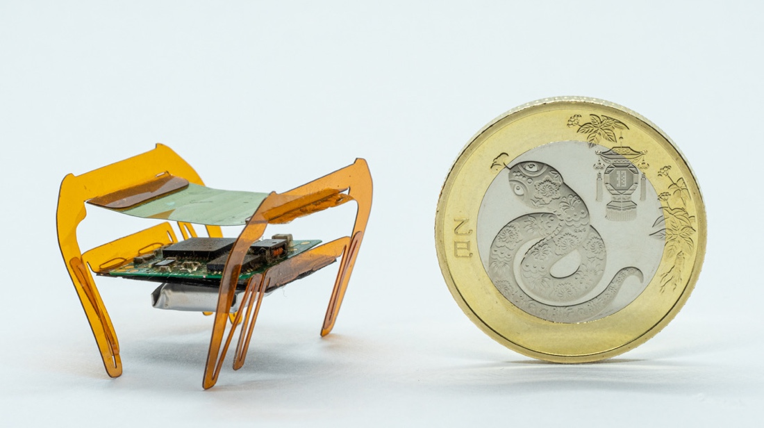 电子科技大学吴一川、彭倍团队在《自然·通讯》发文报道新型“电子蟑螂”软体微型机器人