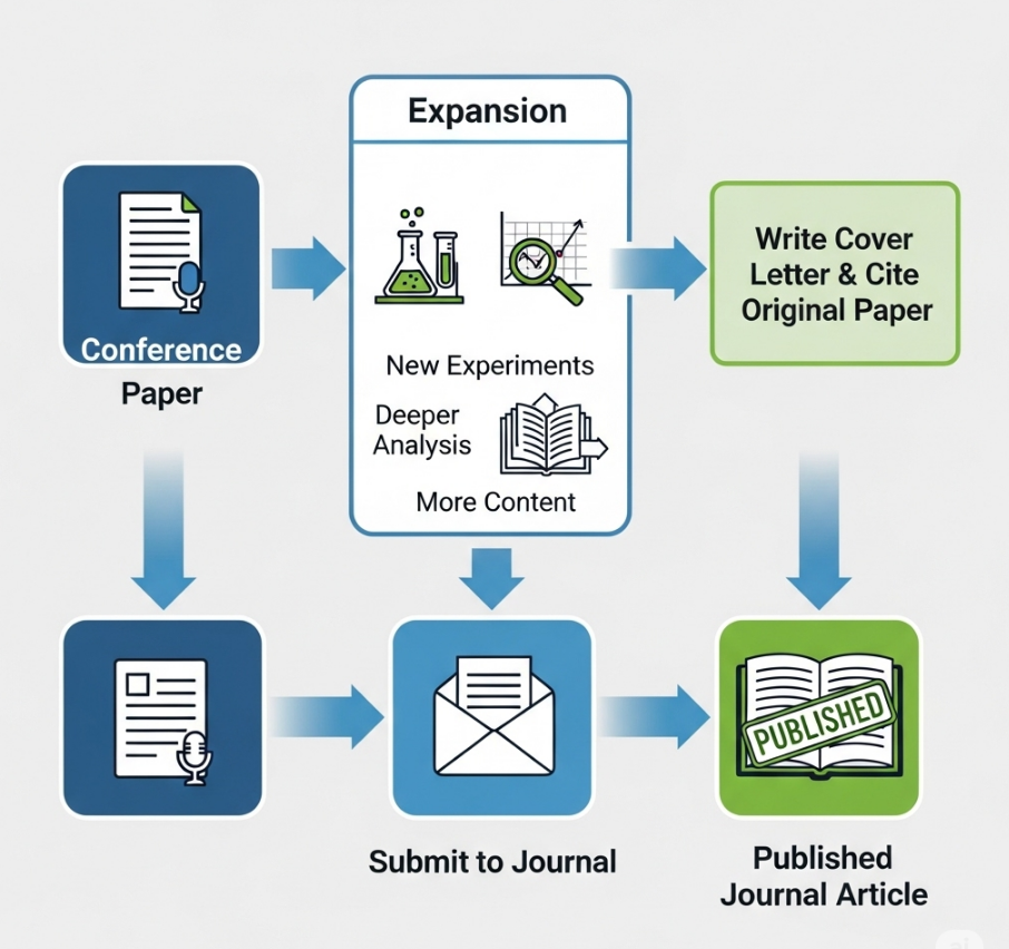 如何将会议论文扩展并转投期刊?一份详细的指南