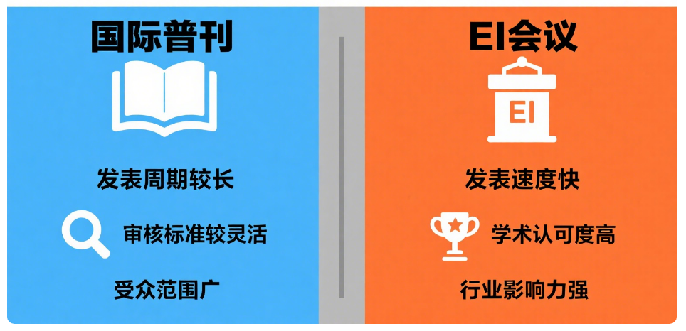 国际普刊 vs. EI会议