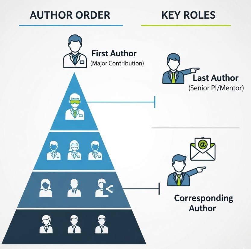 论文作者署名顺序怎么排?通讯作者如何确定?一文读懂学术规范