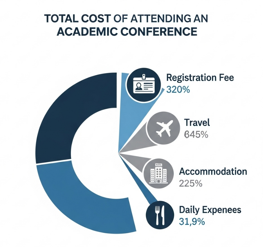 学术会议报名费多少钱?参加一次会议的总花费预算清单