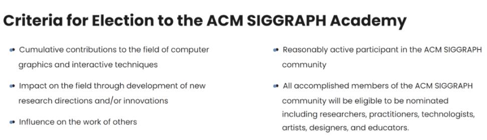 首位中国学者！ACM「计算机图形学名人堂」最新名单公布，北大陈宝权入选