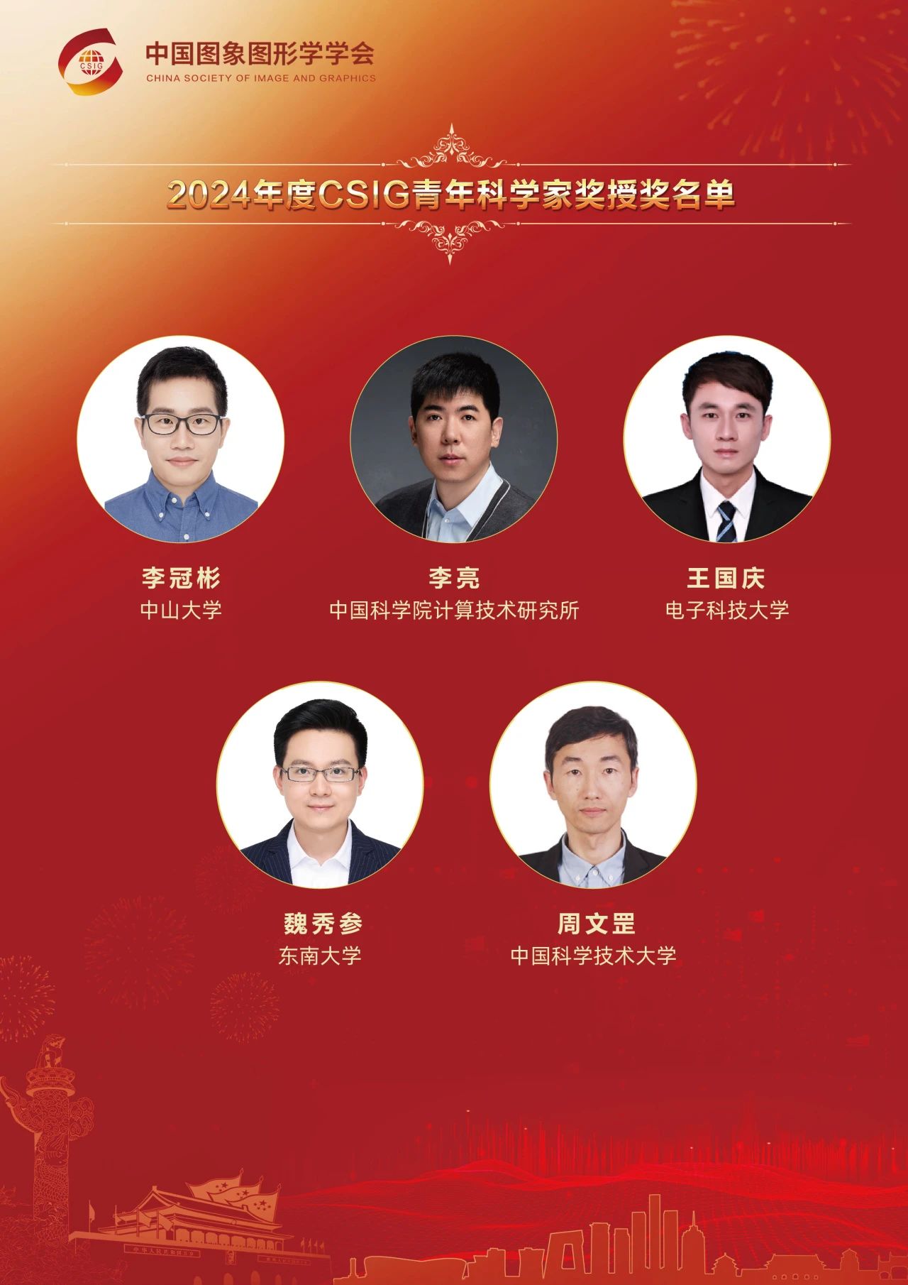2024年度中国图象图形学学会获奖项目颁奖