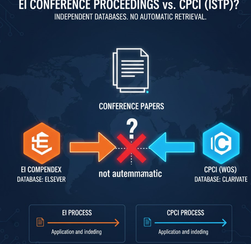 EI 会议论文集会被 CPCI (ISTP) 同时检索吗？