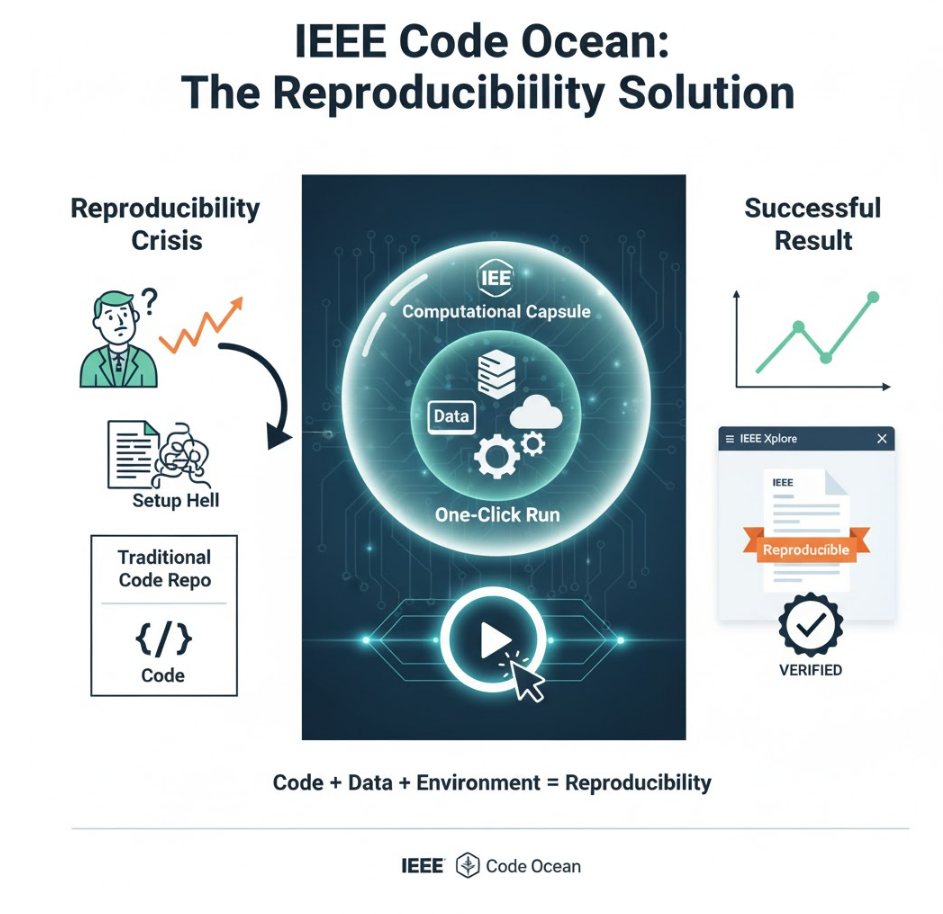 什么是 IEEE Code Ocean？它如何一键解决论文复现难题？