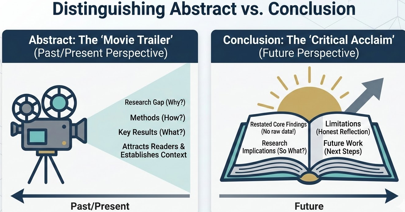 学术论文 Conclusion 与 Abstract 的本质区别：如何写出升华全文的完美结论？