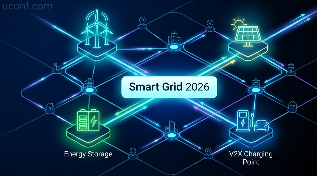 2026新能源与智能电网(Smart Grid)会议征稿：电力系统EI检索推荐