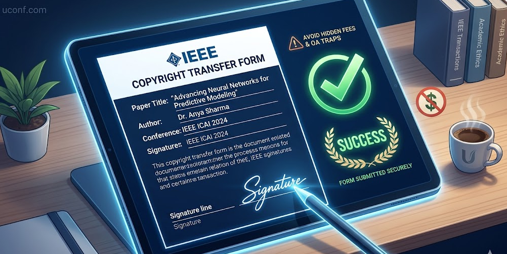 学术会议论文录用后：IEEE Copyright (电子版权协议) 签署全流程操作指南