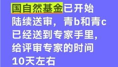 2026国自然，初审结果时间公布！