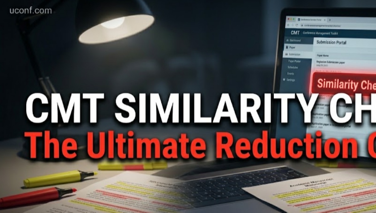 CMT系统提示 Similarity Check Failed：会议论文查重超标的降重微操