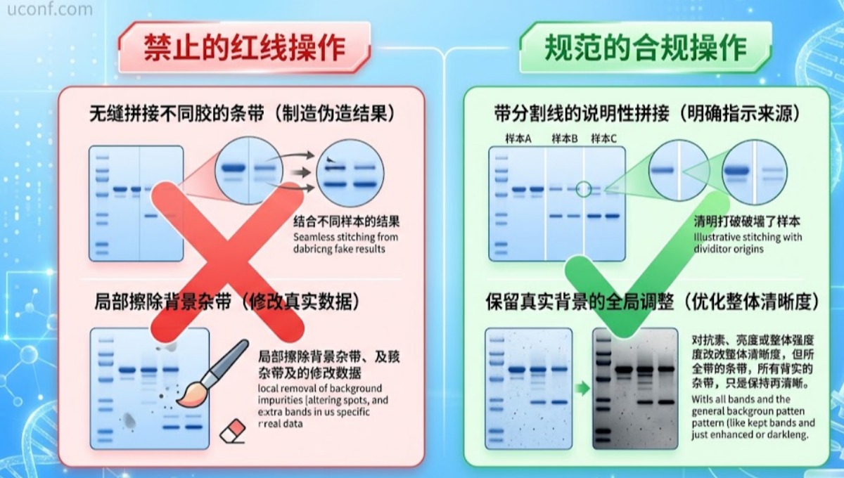 学术论文图片造假怎么判定？Western Blot拼接、PS修图的红线在哪里？
