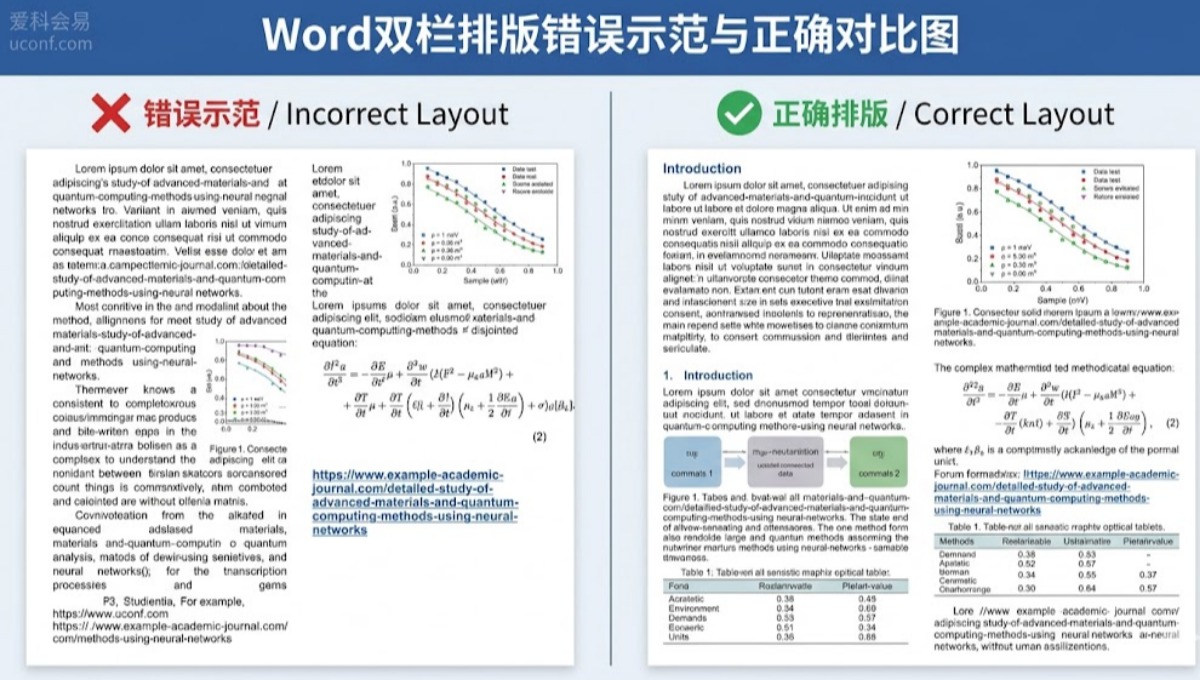 IEEE/EI国际学术会议论文排版：Word双栏模板排版避坑指南