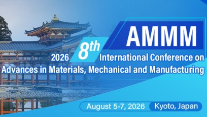 2026年第八届先进材料、机械与制造国际会议(AMMM 2026)