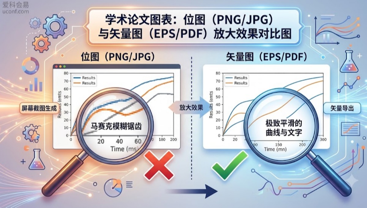 国际学术会议投稿图表规范：高清矢量图导出与排版要求详解