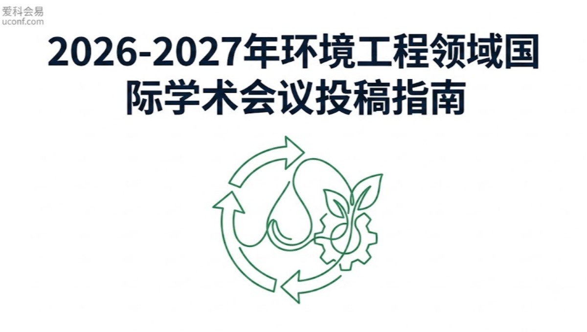 2026-2027年环境工程国际学术会议投稿指南_EI收录会议列表