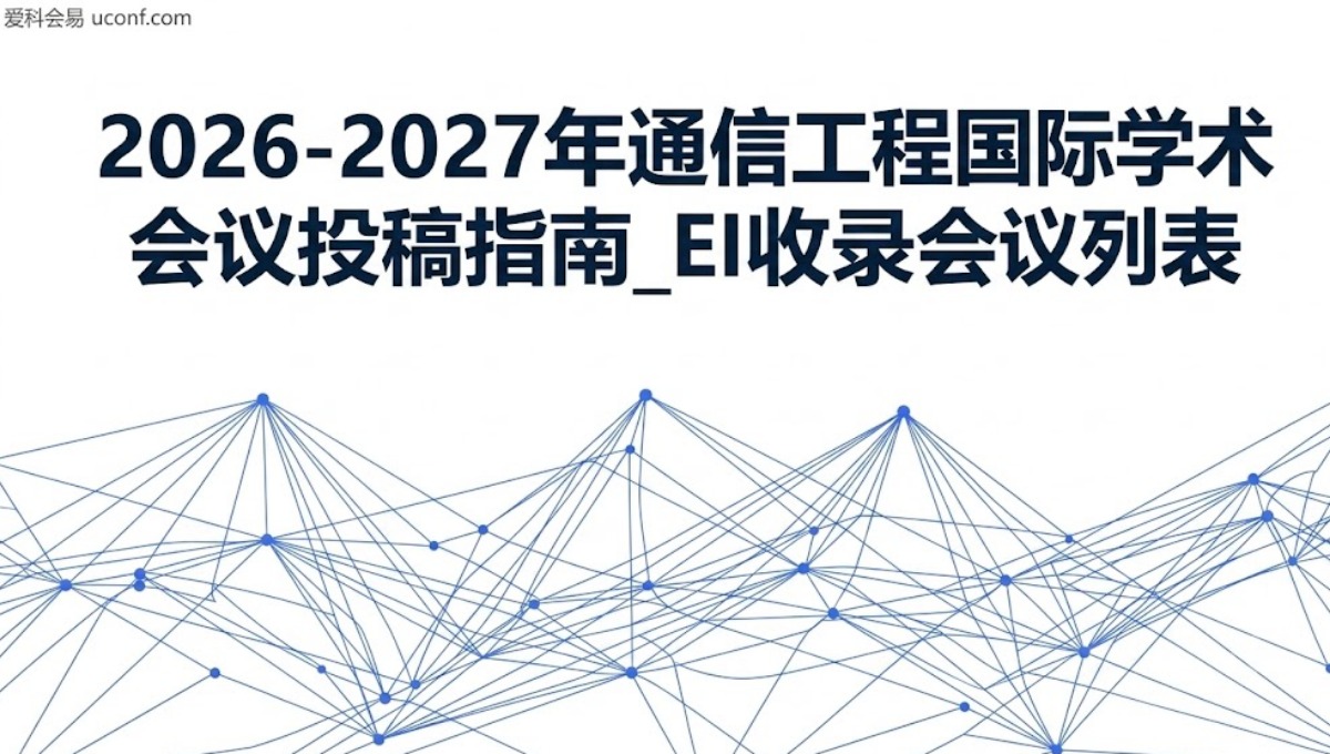 2026-2027年通信工程国际学术会议投稿指南_EI收录会议列表