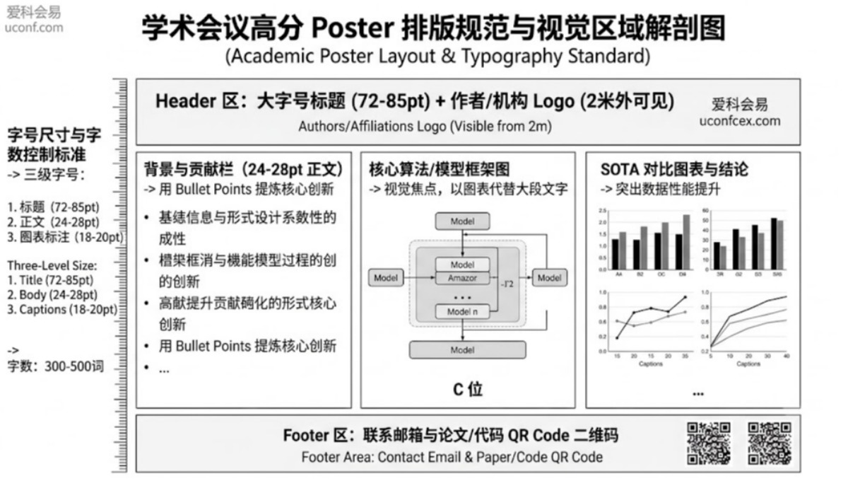 学术会议 Poster（海报展示）怎么做？高分模板与排版建议全解析