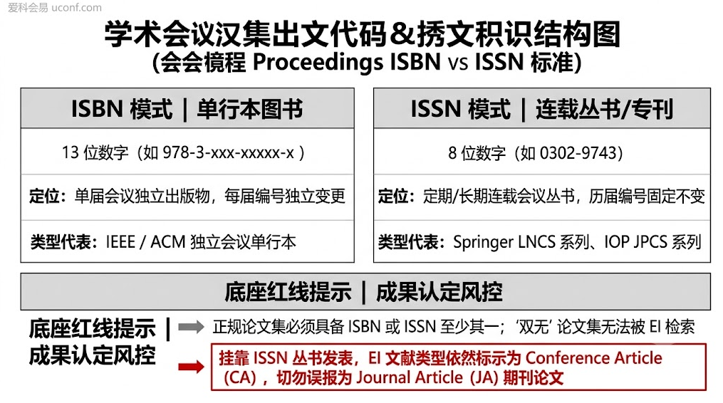 论文集ISBN与ISSN出版规范结构