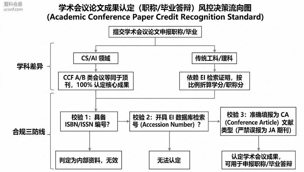会议论文成果认定风控流程图