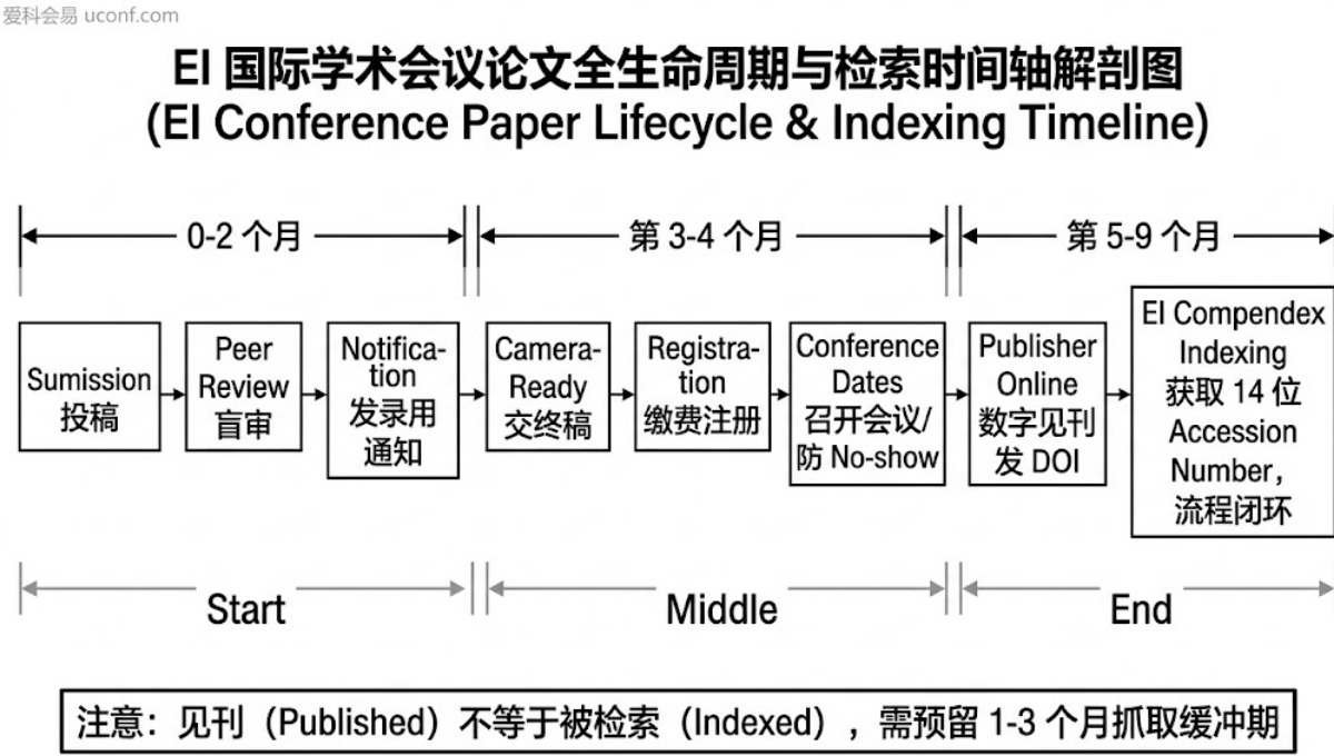 发一篇EI会议论文要多久？从写稿到检索的完整时间线全解析