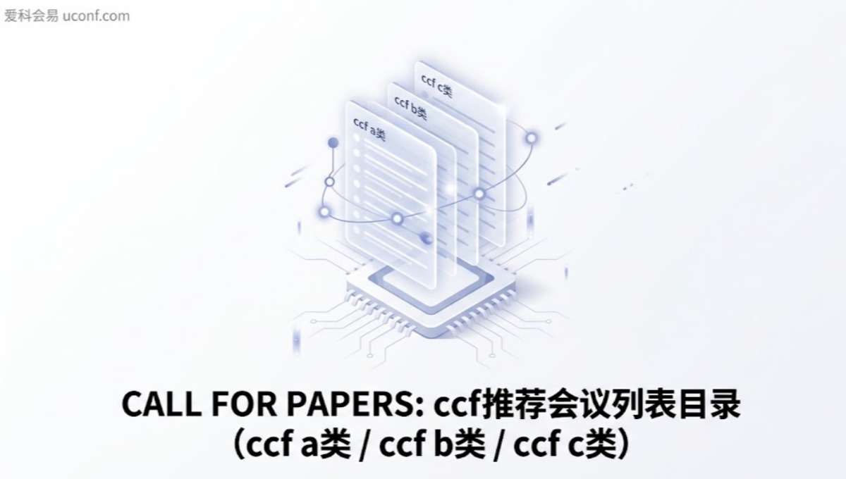 ccf推荐会议列表目录 (ccf a类 / ccf b类 / ccf c类)