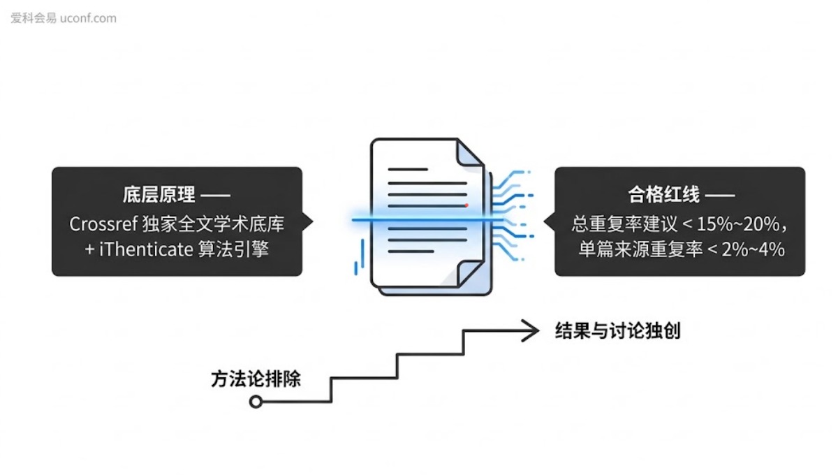 Crossref 查重原理是什么？国际期刊查重率合格要求与降重全攻略