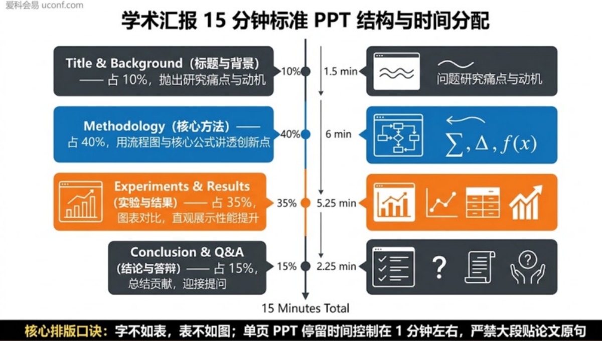 Oral Presentation口头汇报PPT怎么做？国际学术会议英文演讲框架与设计指南